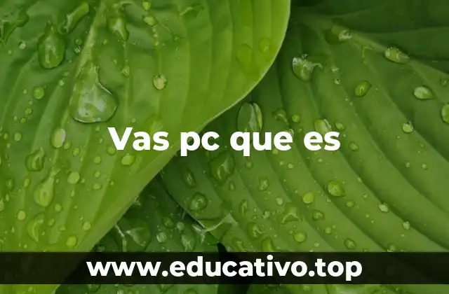 El uso de vas pc que es en conversaciones digitales