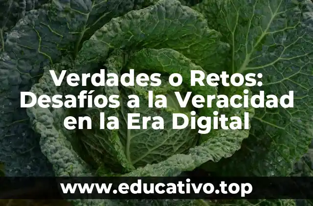 Verdades o Retos: Desafíos a la Veracidad en la Era Digital