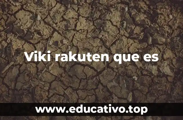 Viki rakuten que es