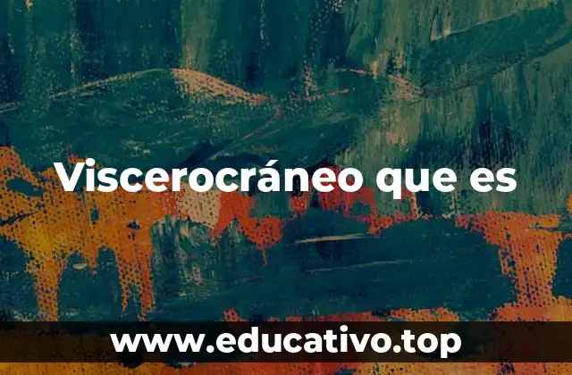 Viscerocráneo que es