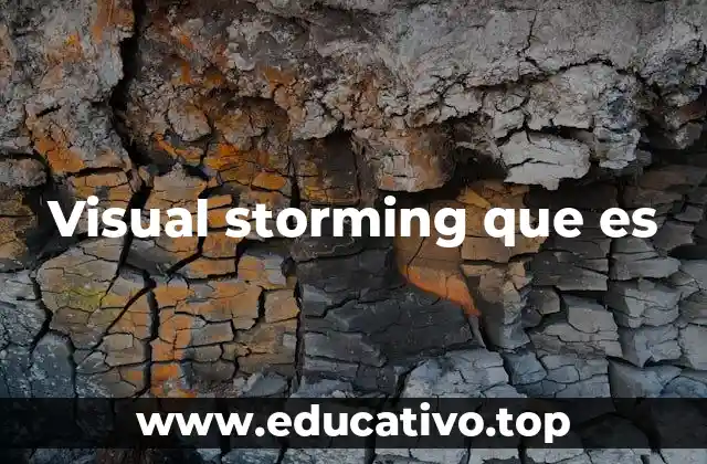 Visual storming que es