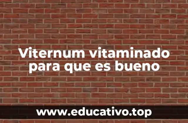 Cómo el Viternum vitaminado complementa una dieta equilibrada