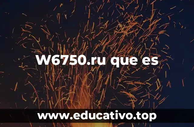 W6750.ru que es