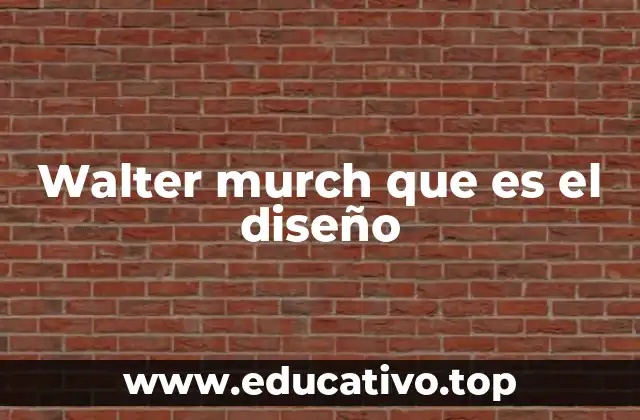 El legado de Walter Murch en el cine contemporáneo