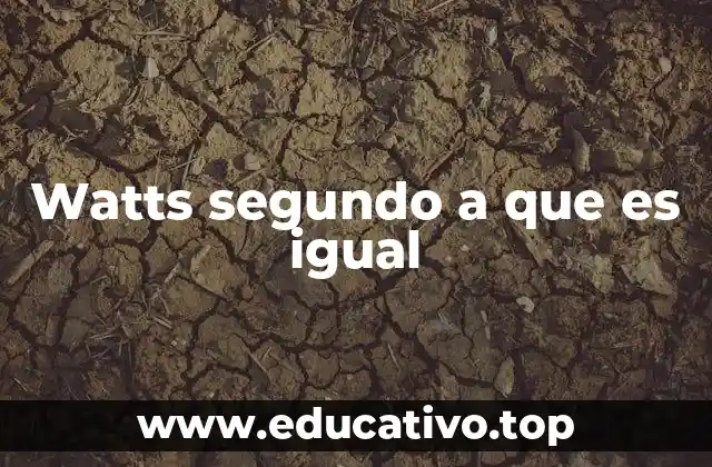 La relación entre potencia, tiempo y energía