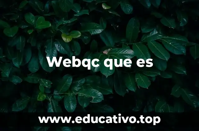 Webqc que es