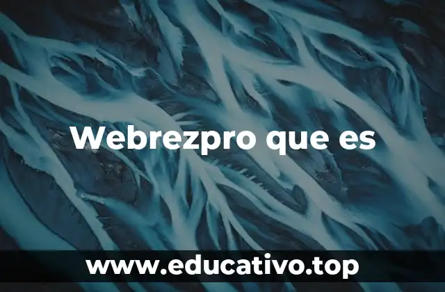 Webrezpro que es
