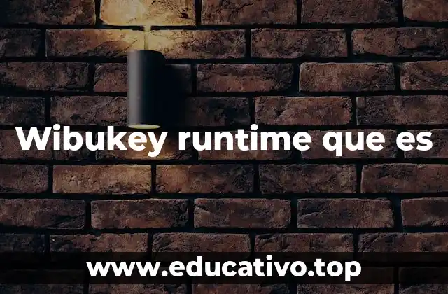 Wibukey runtime que es