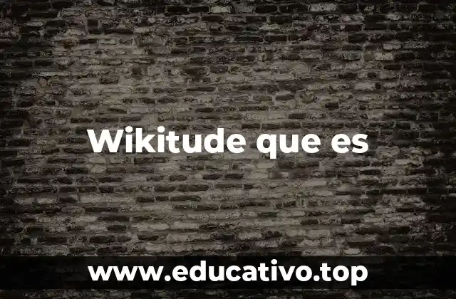 Wikitude que es