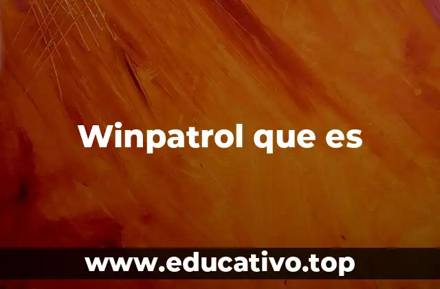 Winpatrol que es