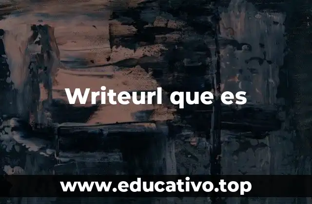 Writeurl que es