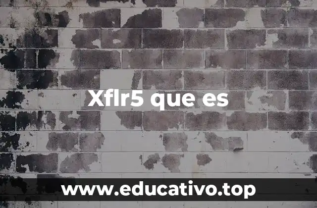 Xflr5 que es