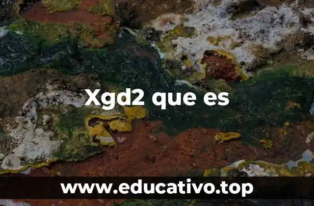 Xgd2 que es