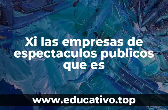 El papel de las empresas de gestión de eventos culturales