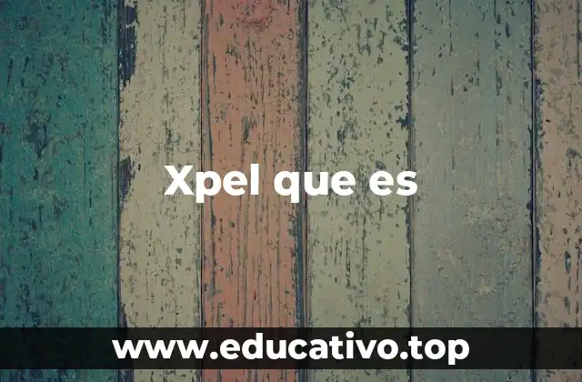 Xpel que es