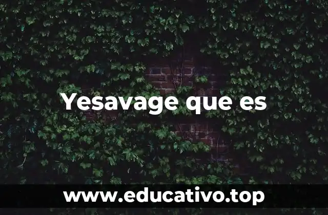 Yesavage que es