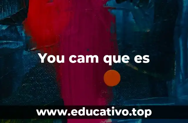 You cam que es