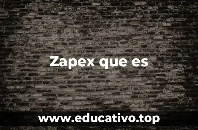 Zapex que es
