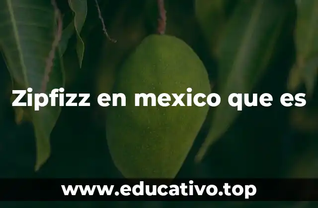 Zipfizz en mexico que es